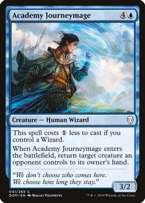Academy Journeymage card from Dominaria
