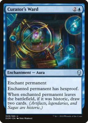 Curator's Ward card from Dominaria