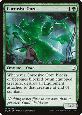 Corrosive Ooze card from Dominaria
