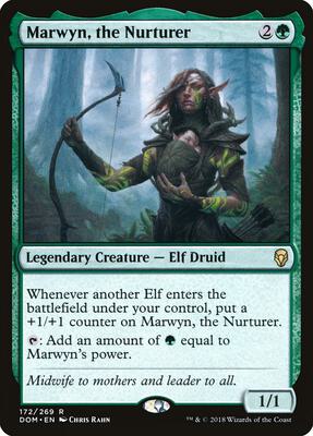 Marwyn, the Nurturer card from Dominaria