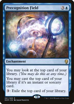 Precognition Field card from Dominaria