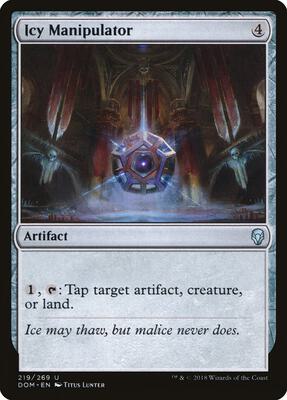 Icy Manipulator card from Dominaria