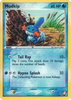 Mudkip - 4/5 card from Kids WB Promos