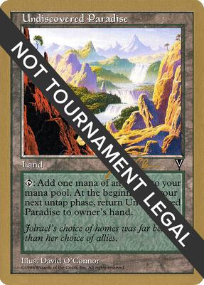 Undiscovered Paradise - 1997 Jakub Slemr (VIS) card from World Championship Decks