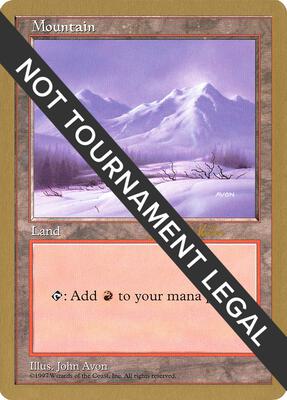 Mountain (430) - 1997 Janosch Kuhn (5ED) card from World Championship Decks