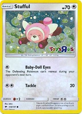 Stufful - 110/147 (Toys R Us) card from Miscellaneous Cards & Products