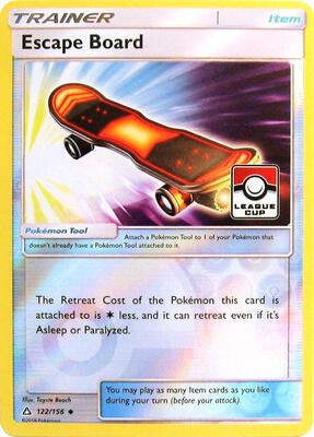 Escape Board - 122/156 (League Cup) card from League & Championship Cards