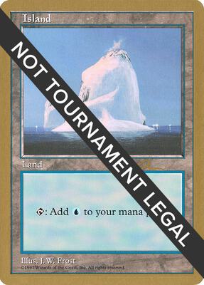 Island (428) - 1997 Paul McCabe (5ED) card from World Championship Decks