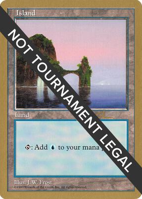 Island (425) - 1997 Paul McCabe (5ED) card from World Championship Decks