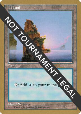 Island (426) - 1997 Paul McCabe (5ED) card from World Championship Decks