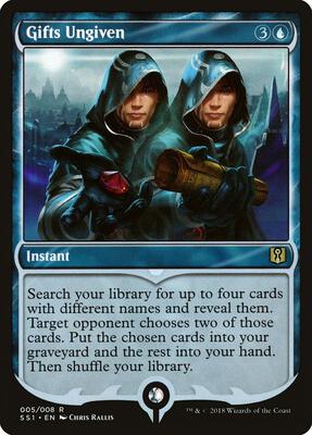 Gifts Ungiven card from Signature Spellbook: Jace