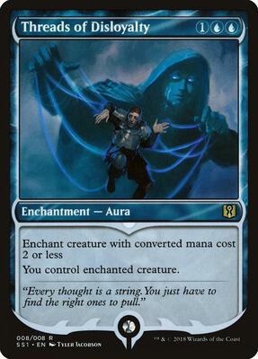 Threads of Disloyalty card from Signature Spellbook: Jace