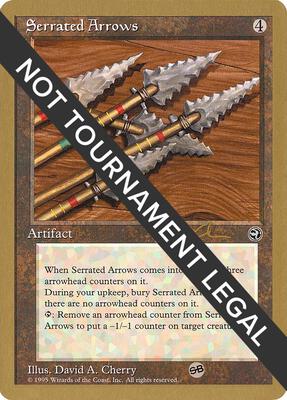 Serrated Arrows - 1997 Paul McCabe (HML) (SB) card from World Championship Decks