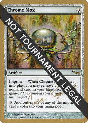 Chrome Mox - 2004 Aeo Paquette (MRD) card from World Championship Decks