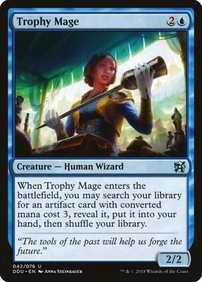 Trophy Mage card from Duel Decks: Elves vs. Inventors