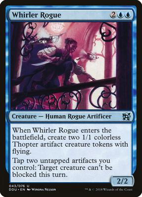 Whirler Rogue card from Duel Decks: Elves vs. Inventors