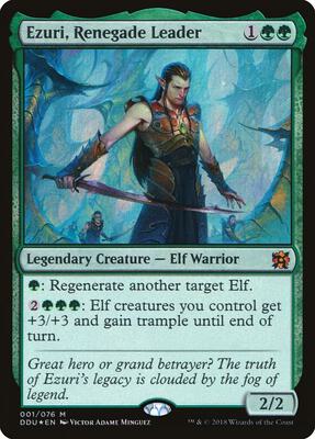 Ezuri, Renegade Leader card from Duel Decks: Elves vs. Inventors