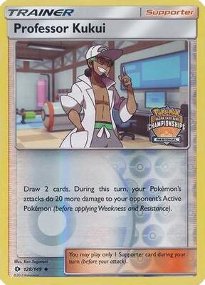 Professor Kukui - 128/149 (Regional Championships) card from League & Championship Cards