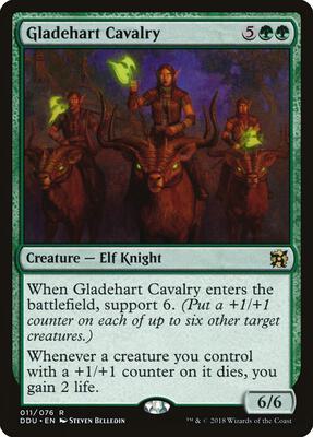 Gladehart Cavalry card from Duel Decks: Elves vs. Inventors