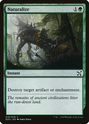 Naturalize card from Duel Decks: Elves vs. Inventors
