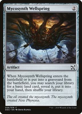 Mycosynth Wellspring card from Duel Decks: Elves vs. Inventors