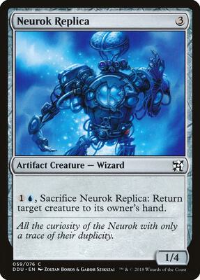 Neurok Replica card from Duel Decks: Elves vs. Inventors