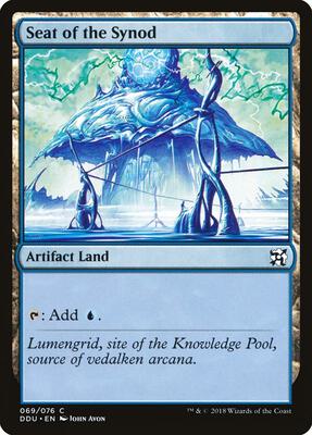 Seat of the Synod card from Duel Decks: Elves vs. Inventors