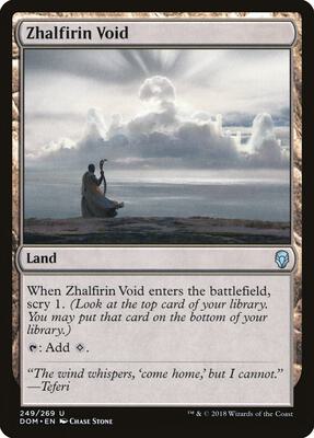 Zhalfirin Void card from Dominaria