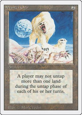 Winter Orb card from Revised Edition