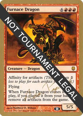 Furnace Dragon - 2004 Aeo Paquette (DST) (SB) card from World Championship Decks