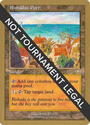 Rishadan Port - 2000 Jon Finkel (MMQ) card from World Championship Decks
