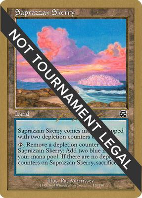 Saprazzan Skerry - 2000 Jon Finkel (MMQ) card from World Championship Decks