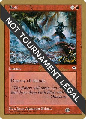 Boil - 1998 Brian Selden (TMP) (SB) card from World Championship Decks
