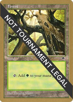 Forest (Skyward) - 1998 Brian Selden (TMP) card from World Championship Decks