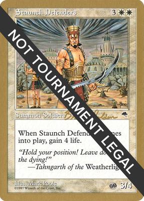 Staunch Defenders - 1998 Brian Selden (TMP) (SB) card from World Championship Decks