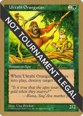 Uktabi Orangutan - 1998 Brian Selden (VIS) card from World Championship Decks