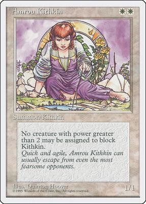 Amrou Kithkin card from Fourth Edition