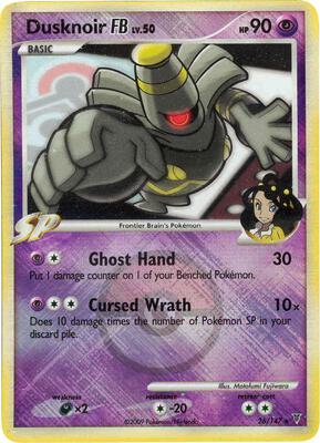 Dusknoir FB - 26/147 (League Promo) card from League & Championship Cards