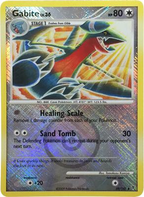 Gabite - 59/147 (Championship Promo) card from League & Championship Cards