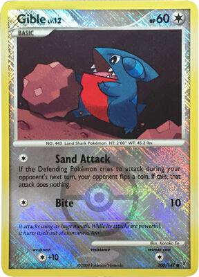 Gible - 106/147 (Championship Promo) card from League & Championship Cards