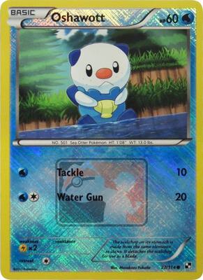 Oshawott - 27/114 (League Promo) card from League & Championship Cards