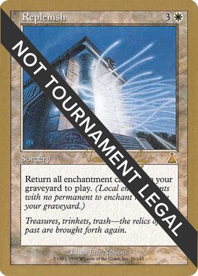 Replenish - 2000 Tom van de Logt (UDS) card from World Championship Decks