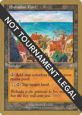 Rishadan Port - 2000 Tom van de Logt (MMQ) card from World Championship Decks