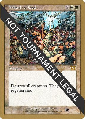 Wrath of God - 2000 Tom van de Logt (6ED) (SB) card from World Championship Decks