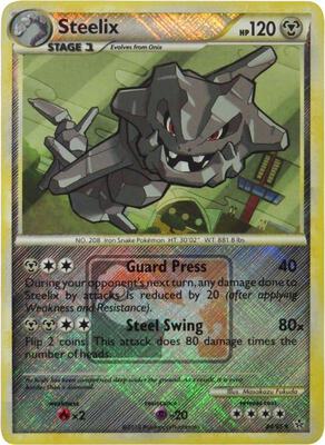 Steelix - 24/95 (League Promo) card from League & Championship Cards