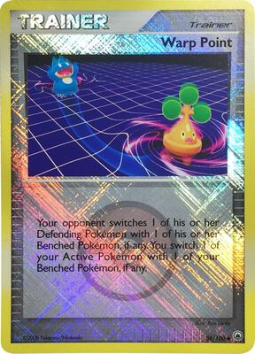 Warp Point - 88/100 (League Promo) card from League & Championship Cards