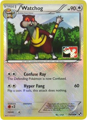 Watchog - 79/114 (League Promo) card from League & Championship Cards