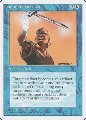 Animate Artifact card from Fourth Edition