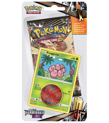 Forbidden Light Single Pack Blister [Exeggcute] card from SM - Forbidden Light