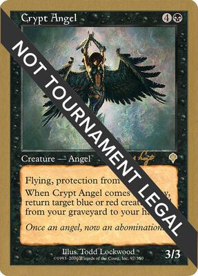 Crypt Angel - 2001 Tom van de Logt (INV) card from World Championship Decks